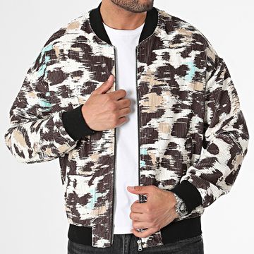 Uniplay - Chaqueta Bomber Camel Marrón Beige
