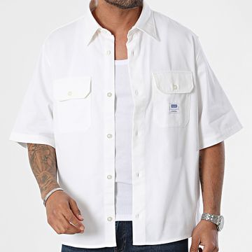 Hugo Azul - Ekyno Camisa Manga Corta Blanca