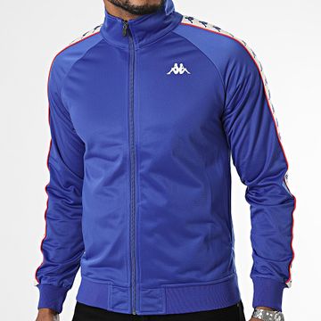 Kappa - Sudadera con cremallera Banda Anniston 301EFU0 Azul Real