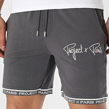 Project X Paris - Pantalón Corto 2340019 Gris Carbón