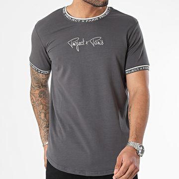 Project X Paris - Camiseta 2310019 Gris Carbón