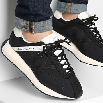 Armani Exchange - XUX150 XV608 Negro Zapatillas Off White