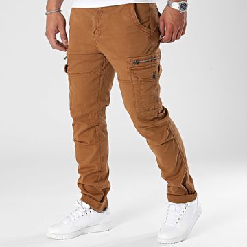 Deeluxe - Pantalón Danakil Slim Cargo P7051M Camel