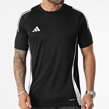 Adidas Performance - Tiro24 IJ7676 Camiseta a rayas negra