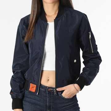 Bombers Original - MA1 Chaqueta bomber de mujer Azul marino