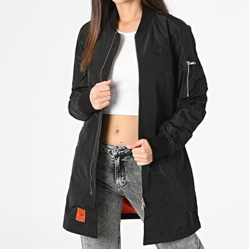 Bombers Original - MA1 Chaqueta Bomber Mujer Negro