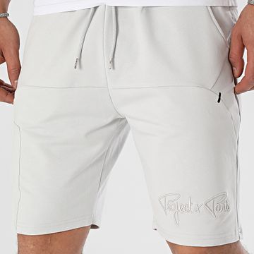 Project X Paris - Pantalón Corto 2440098 Gris