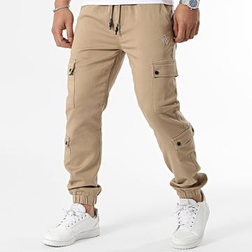 Project X Paris - T19939 Pantalón Cargo Beige