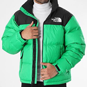 The North Face - Nuptse Retro Chaqueta de pluma con capucha 1996 A3C8D Verde