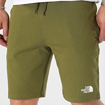 The North Face - Pantalones cortos de chándal estándar A3S4E Caqui verde