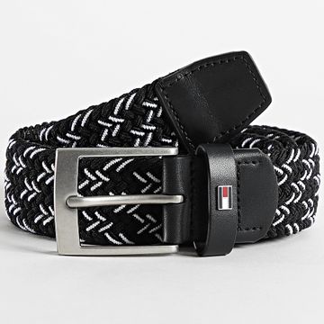 Tommy Hilfiger - Cinturón Adan 3.5 2051 Negro Blanco