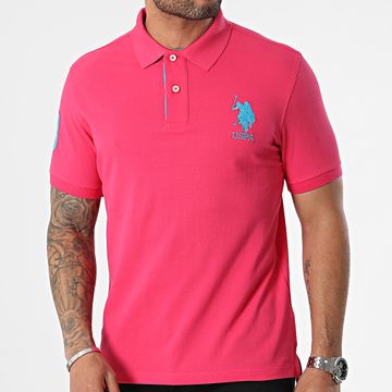 US Polo ASSN - Polo de manga corta 67490-41029 Fucsia