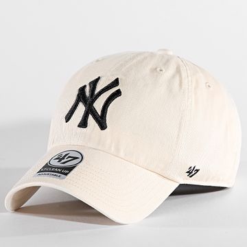 '47 Brand - Gorra Clean Up New York Yankees Beige