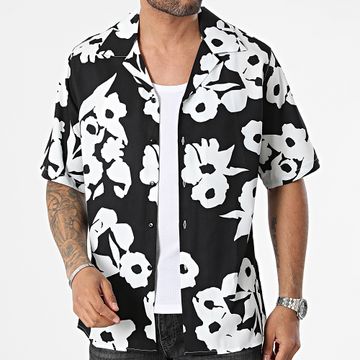 Classic Series - Negro Blanco Camisa de manga corta