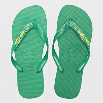Havaianas - Chanclas Brasil Logo Colors Verde