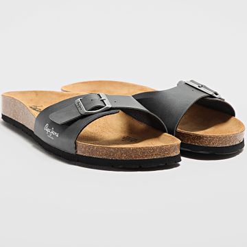Pepe Jeans - Chanclas Nature Bio PMS90113 Gris antracita