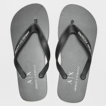 Armani Exchange - Chanclas XUQ002-XV676 Negro