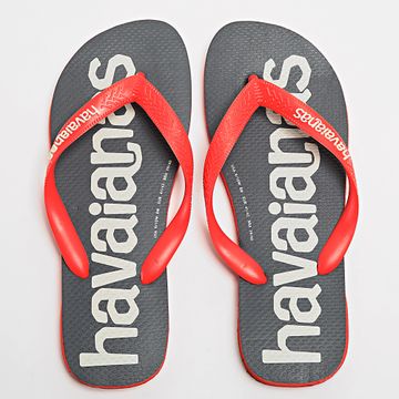 Havaianas - Chanclas Logo Mania 2 Naranja Negro
