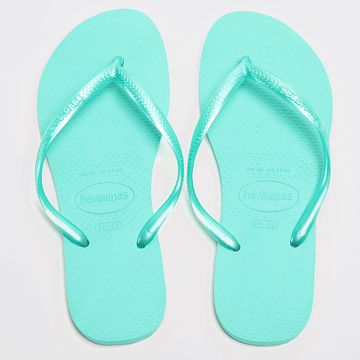 Havaianas - Chanclas de mujer Slim FC Metallic Virtual