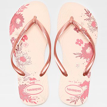 Havaianas - Chanclas de mujer Slim Organic FC 4132823 Rose Ballet Gold