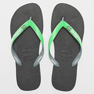 Havaianas - Chanclas Brasil Mix Negro Verde