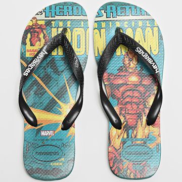 Havaianas - Chanclas azules Marvel