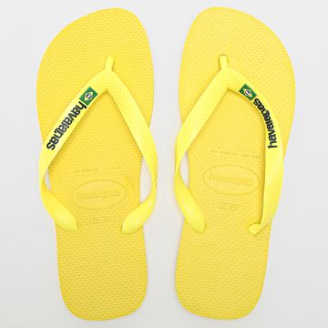 Havaianas - Chanclas Brasil Logo Colors Yellow