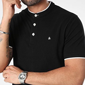 Jack And Jones - Polo de manga corta Paulos Negro