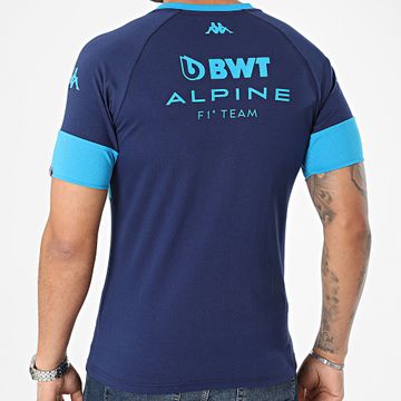 Kappa - Camiseta Adobi Alpine F1 311J6CW Azul Marino