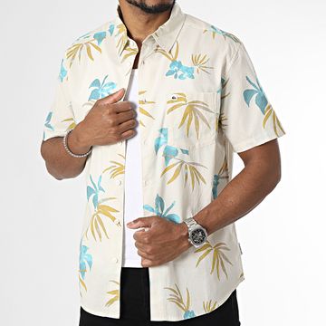 Quiksilver - Camisa de manga corta AQYWT03312 Beige