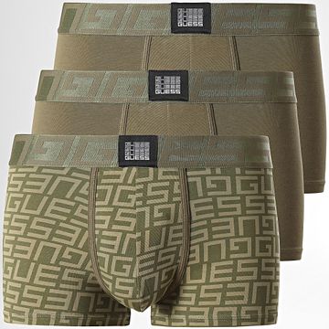 Guess - Set De 3 Boxers U4RG01-K6YW0 Caqui Verde