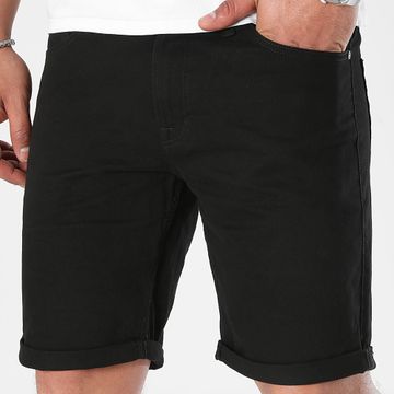 Jack And Jones - Rick Original Jean Shorts Negro