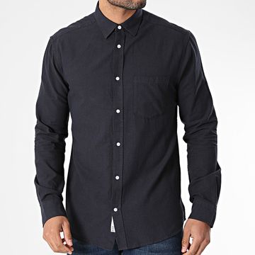 Only And Sons - Camisa de manga larga Roan Azul Marino