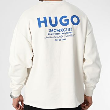 Hugo Azul - Sudadera de cuello redondo Naviu 50510732 Beige