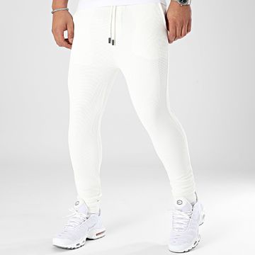 John H - Pantalones de chándal blancos
