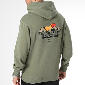 Napapijri - Boyd Sudadera con capucha H A4HP2 Verde caqui