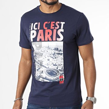 PSG - Camiseta Ici C'est Paris P15372C-CL02 Azul Marino