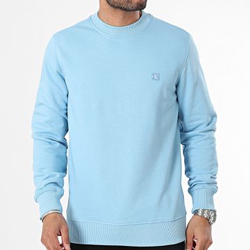 Calvin Klein - Sudadera con cuello redondo 5270 Azul