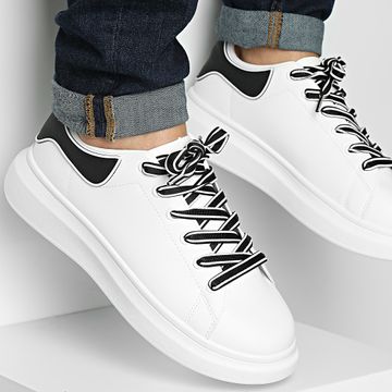 Classic Series - Baskets 805 Blanco Negro