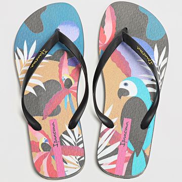 Classic Series - Chanclas mujer Sem Igual 25483 Negro Amarillo