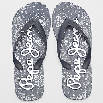 Pepe Jeans - Chanclas Bandana Blanco Marino Whale Origin PMS70151