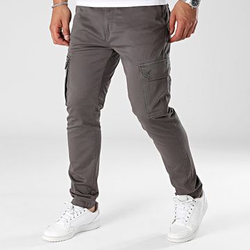 Tiffosi - Pantalón cargo confort 10054441 Gris antracita
