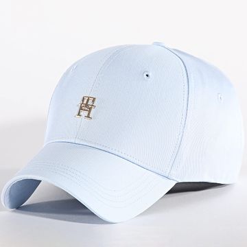 Tommy Hilfiger - Gorra de mujer Essential Chic 5772 Azul claro Oro