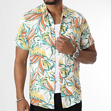 Frilivin - Camisa Manga Corta Blanca Multi