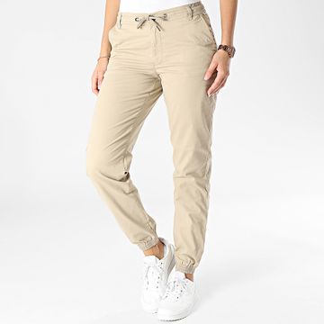 Reell Jeans - Reflex Pantalón Jogger Mujer Beige