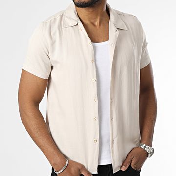 Classic Series - Camisa de manga corta beige