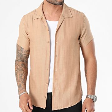 Classic Series - Camisa de manga corta camel