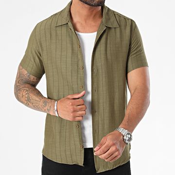 Classic Series - Camisa de manga corta verde caqui
