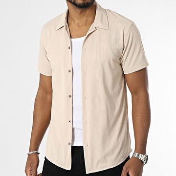 Classic Series - Camisa de manga corta beige