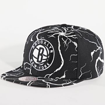 Mitchell and Ness - NBA Temporada de Tormentas Brooklyn Nets Snapback Cap HHSS7295 Negro